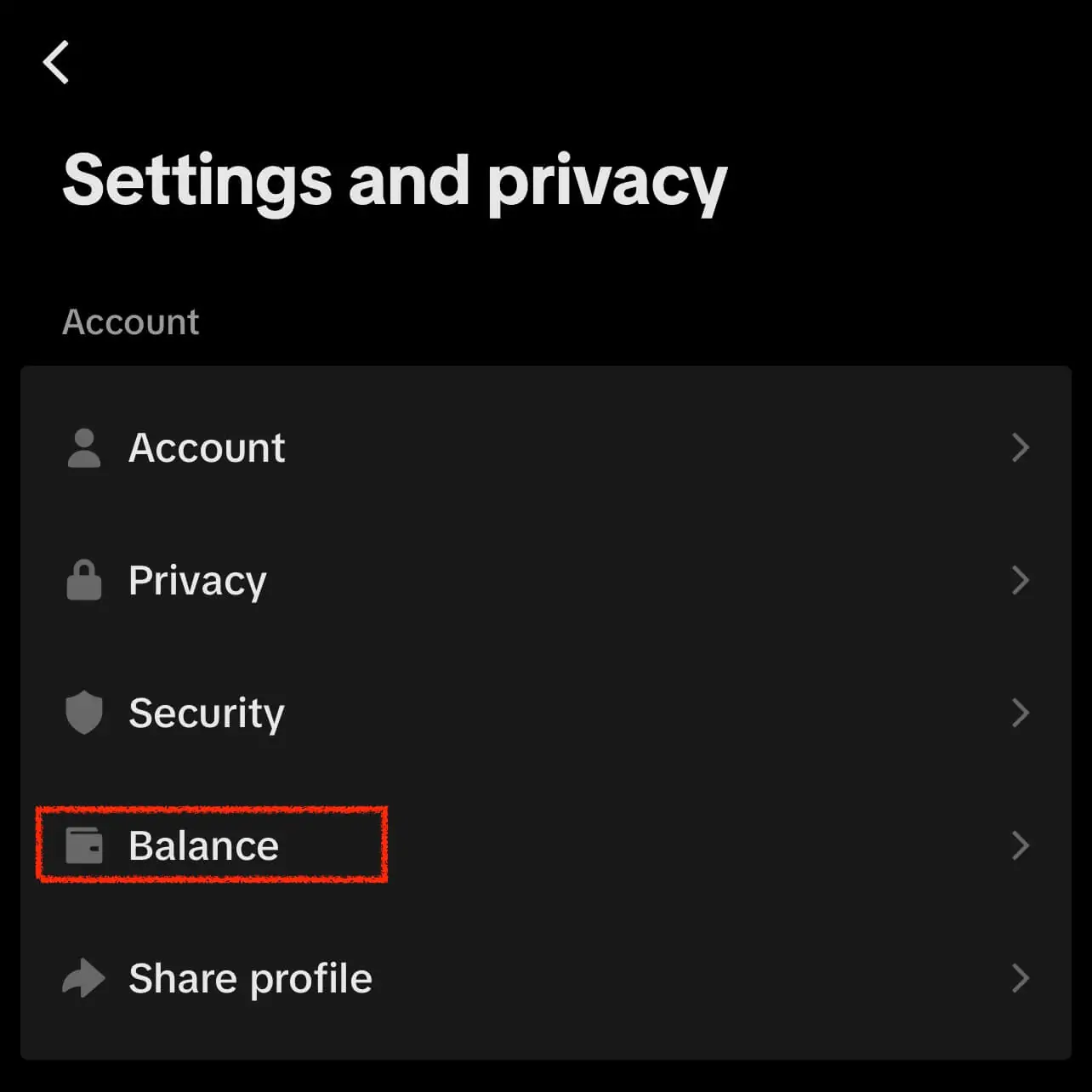 osiągnąć równowagę