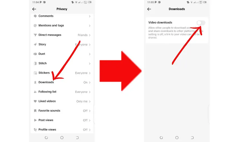 вимкніть опцію завантаження